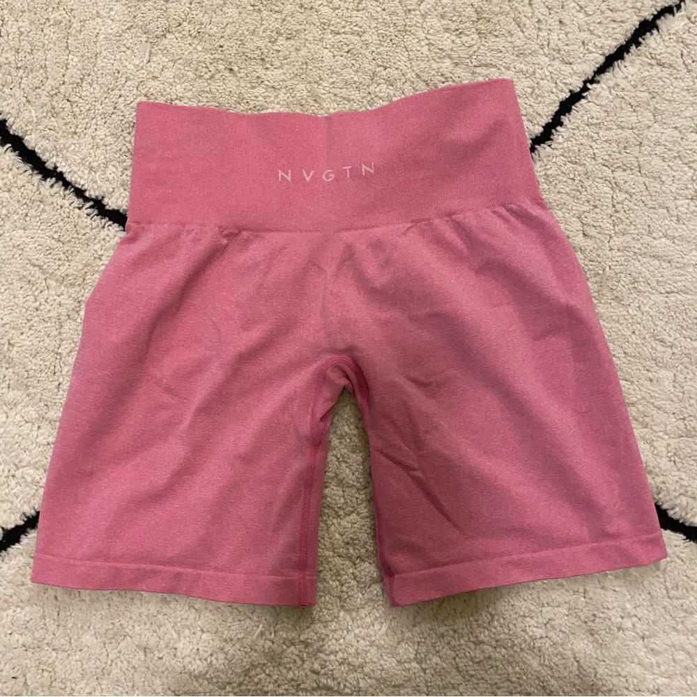 NVGTN Fuchsia Pink Pro Seamless Shorts